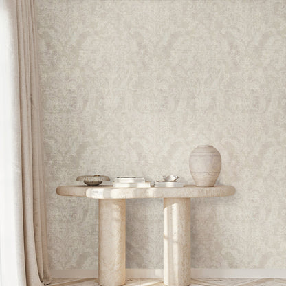 GALERIE WALLCOVERINGS CERRA FLEUR   Cream Textured  - 81428