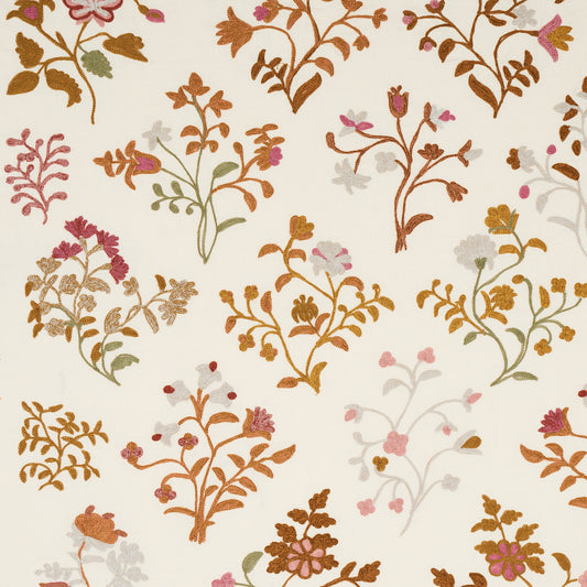 SCHUMACHER  WILLIAMSBURG Raleigh Crewel Embroidery EMBROIDERIES,CREWEL EMBROIDERIES,CREWEL AUTUMN   - 81430