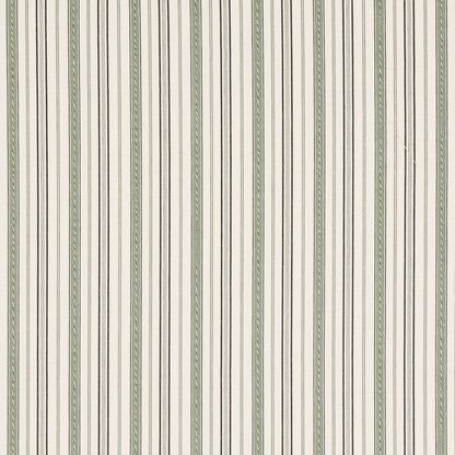 SCHUMACHER  WILLIAMSBURG LIGHTFOOT STRIPE PATTERN WOVENS PATTERN WOVENS MOSS   - 81442
