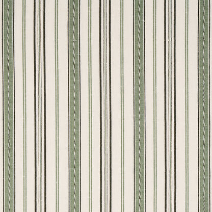 SCHUMACHER  WILLIAMSBURG LIGHTFOOT STRIPE PATTERN WOVENS PATTERN WOVENS MOSS   - 81442