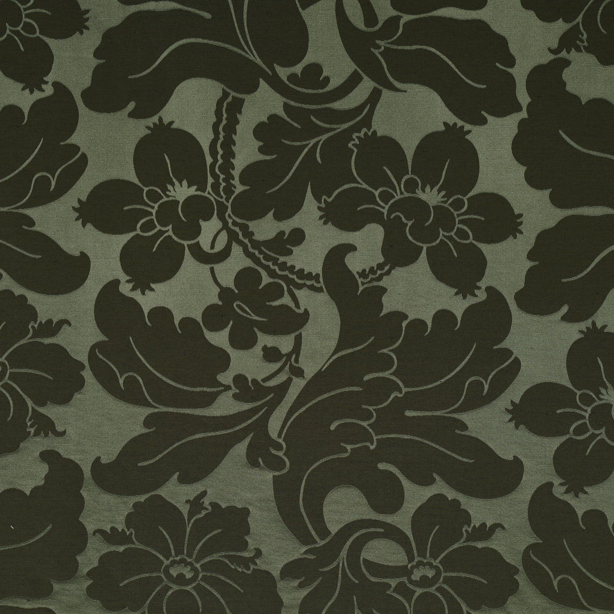 SCHUMACHER  WILLIAMSBURG DANDRIDGE DAMASK PATTERN WOVENS PATTERN WOVENS MAGNOLIA   - 81460