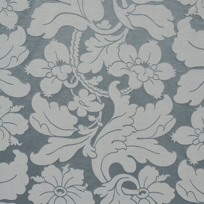 SCHUMACHER  WILLIAMSBURG DANDRIDGE DAMASK PATTERN WOVENS PATTERN WOVENS PALACE SLATE   - 81462