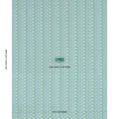 SCHUMACHER  UNCOMMON THREADS Lorikeet Embroidery EMBROIDERIES EMBROIDERIES PEACOCK   - 81470