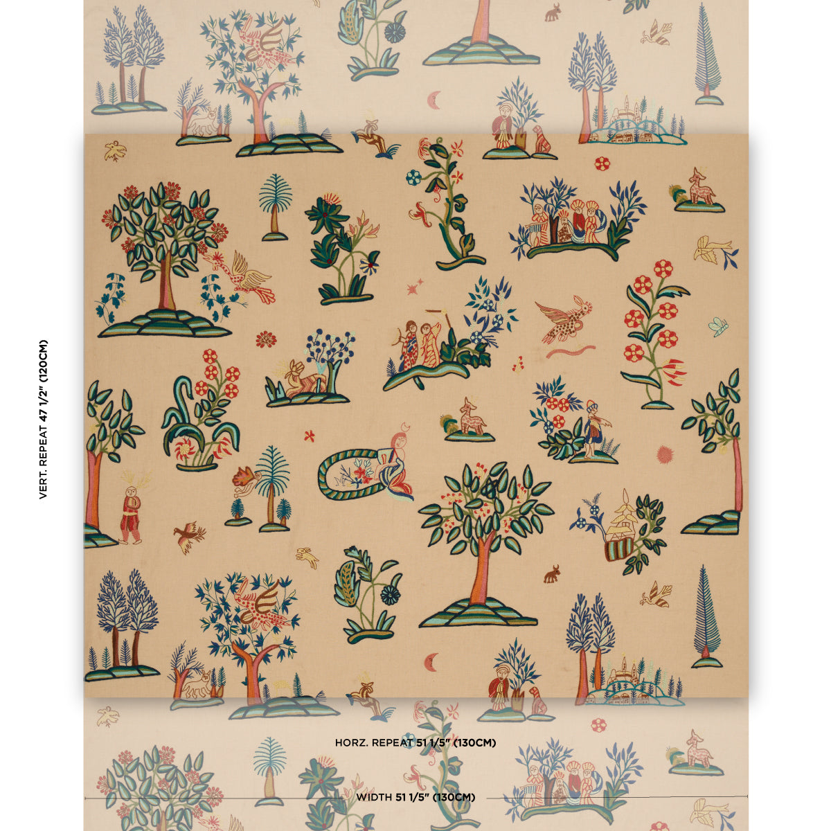 SCHUMACHER  UNCOMMON THREADS Garden Fantasie EMBROIDERIES,CREWEL EMBROIDERIES,CREWEL DOCUMENT   - 81480
