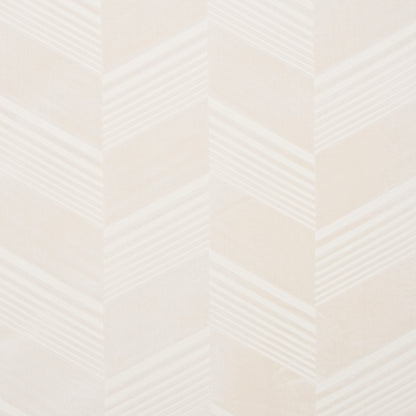 Ivory cut velvet fabric swatch