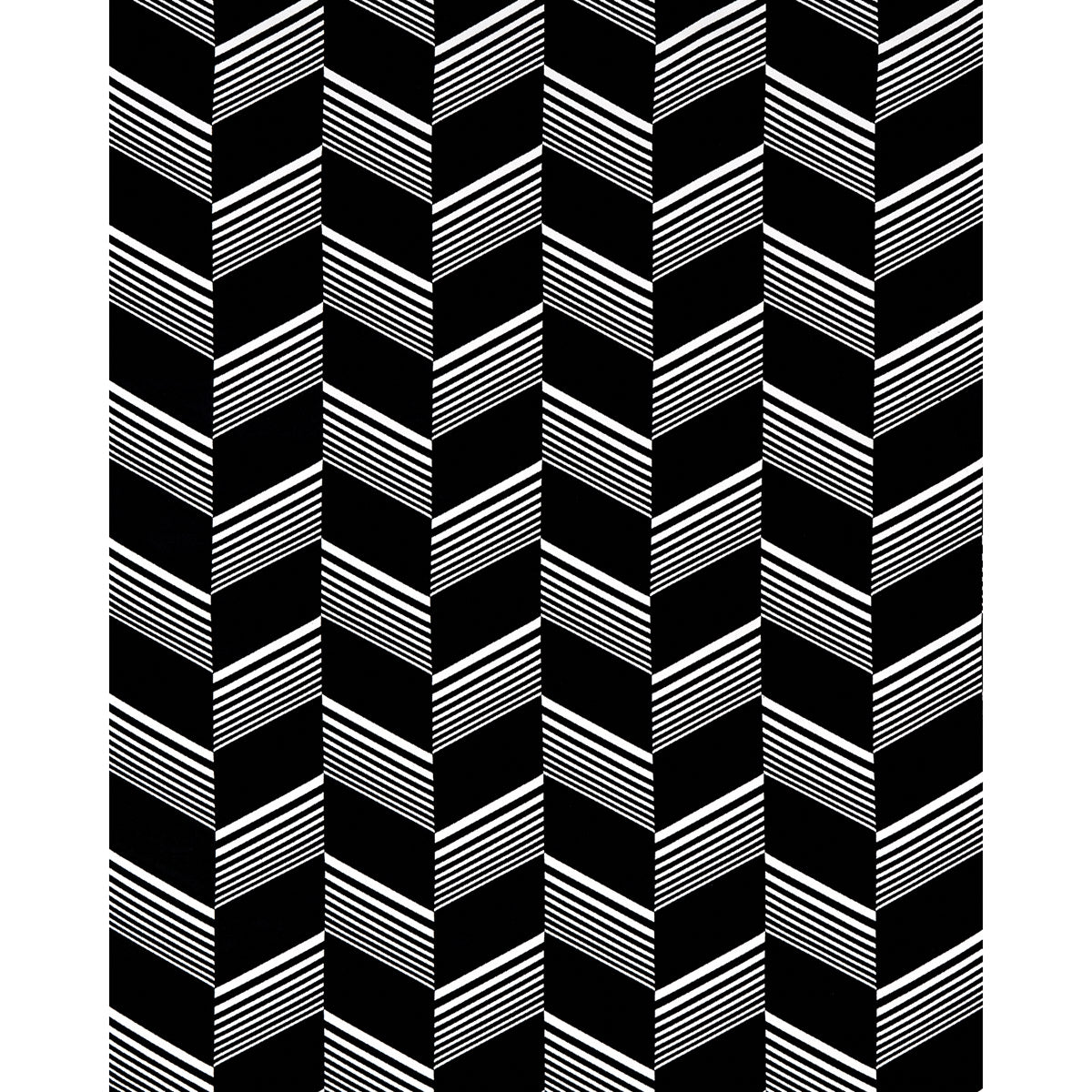 SCHUMACHER  NEW WAVE: BLACK & WHITE JESSIE CUT VELVET VELVETS,CUT VELVET VELVETS,CUT VELVET BLACK , WHITE   - 81573