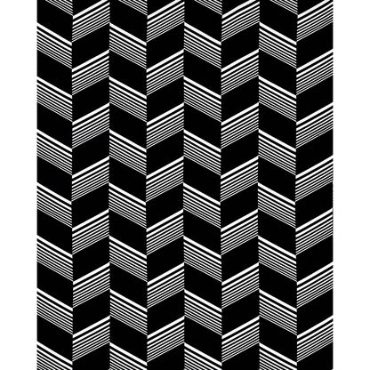 SCHUMACHER  NEW WAVE: BLACK & WHITE JESSIE CUT VELVET VELVETS,CUT VELVET VELVETS,CUT VELVET BLACK , WHITE   - 81573