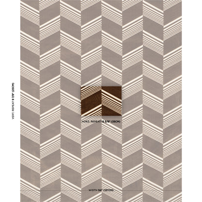 SCHUMACHER  CUT & PATTERNED VELVETS JESSIE CUT VELVET WOVEN WOVEN SABLE   - 81575