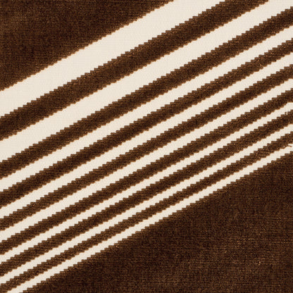 SCHUMACHER  CUT & PATTERNED VELVETS JESSIE CUT VELVET WOVEN WOVEN SABLE   - 81575