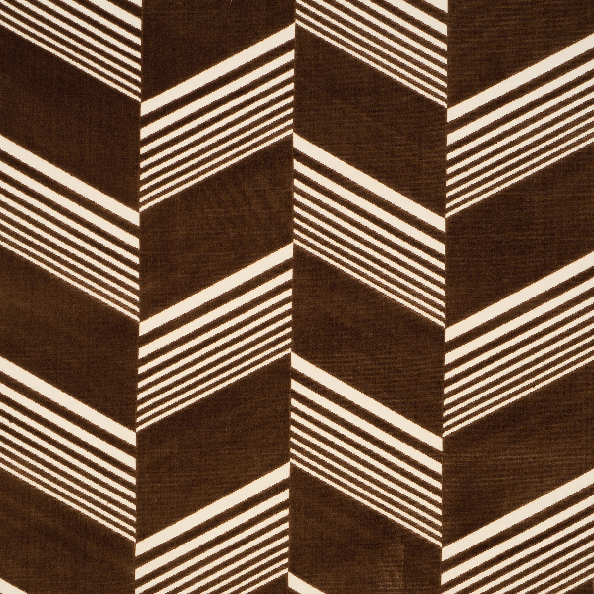 SCHUMACHER  CUT & PATTERNED VELVETS JESSIE CUT VELVET WOVEN WOVEN SABLE   - 81575