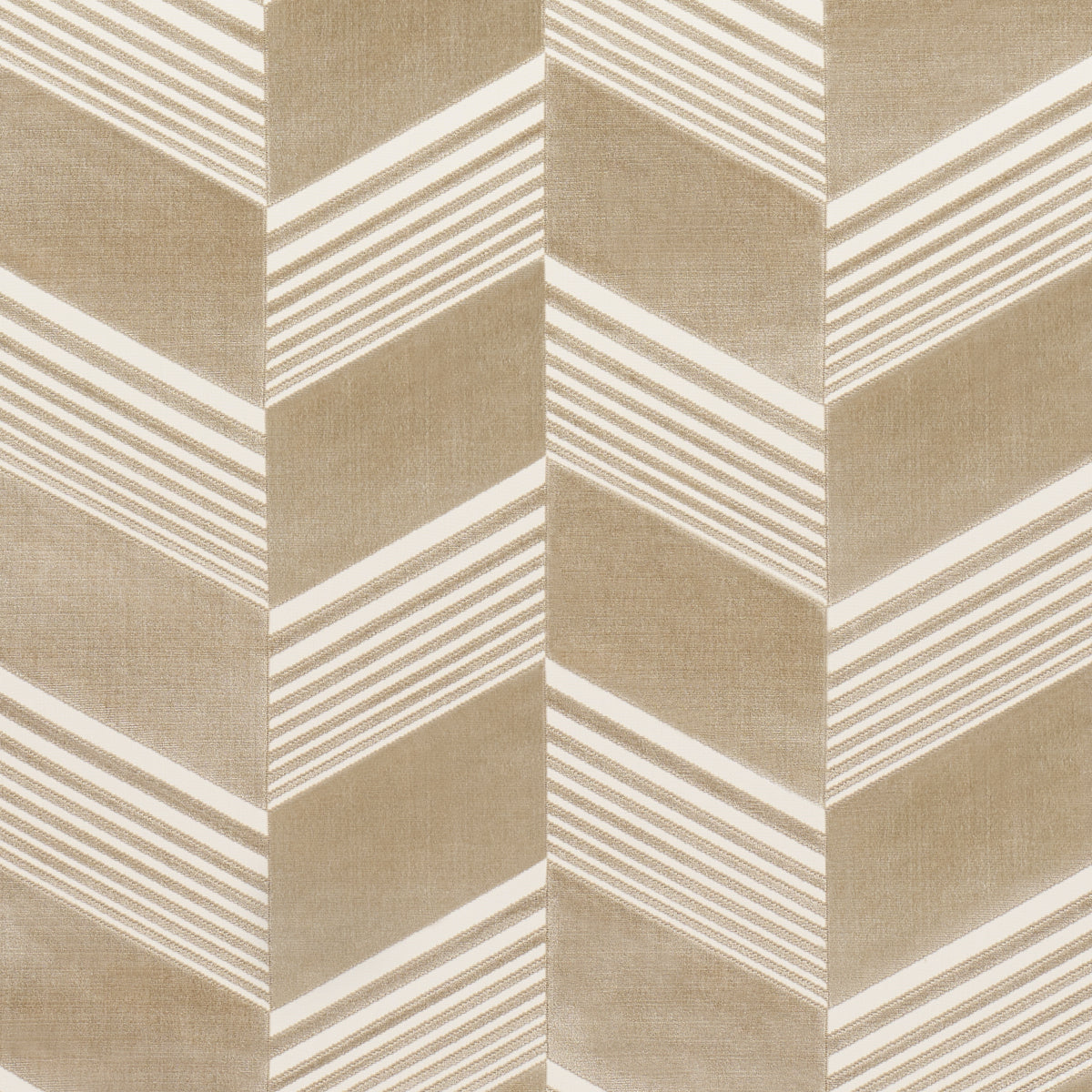 Jessie cut velvet woven fabric in sand color, patterned velvet.