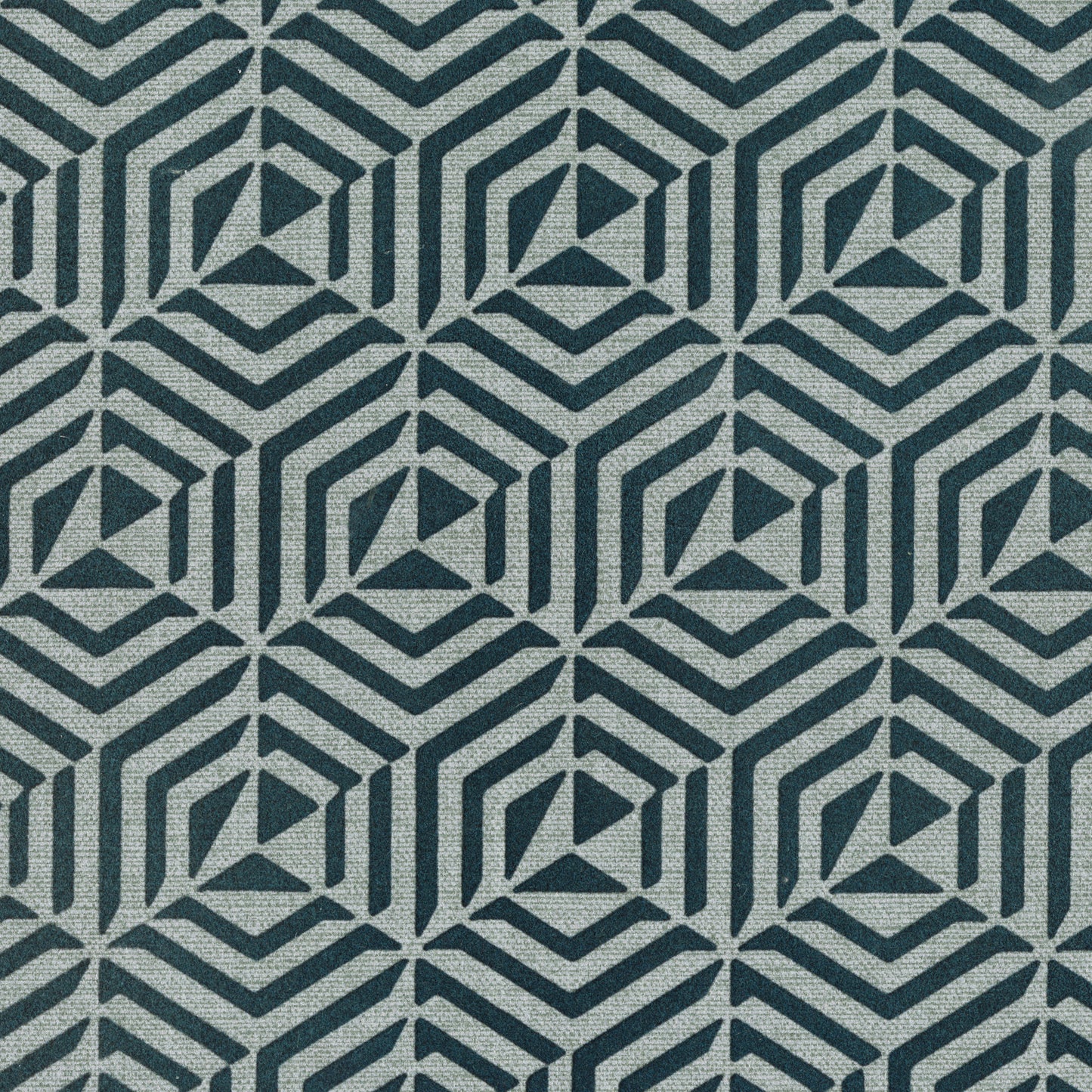 JF Fabrics -Wallpaper 8158 68 Wallpaper Teal, Blue  Flocked, Non-Woven - 8902068 W9071