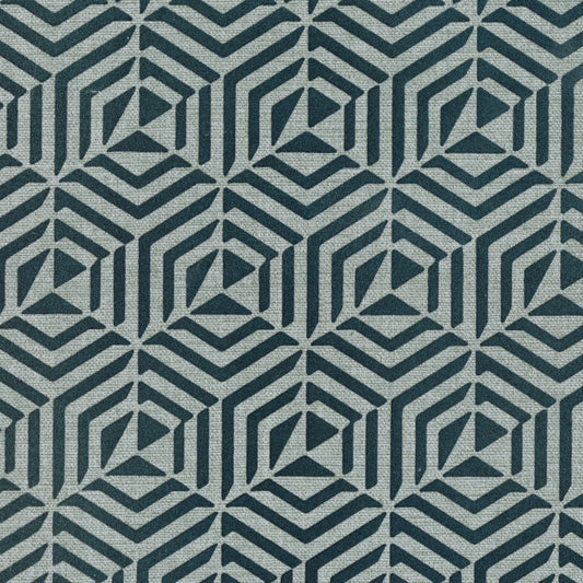 JF Fabrics -Wallpaper 8158 68 Wallpaper Teal, Blue  Flocked, Non-Woven - 8902068 W9071