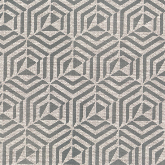 JF Fabrics -Wallpaper 8158 95 Wallpaper Grey  Flocked, Non-Woven - 8902095 W9071
