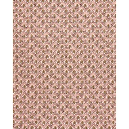 SCHUMACHER  WILLIAMSBURG BLAIR SILK ??PINGL?? WOVEN WOVEN WYTHE ROSE   - 81600