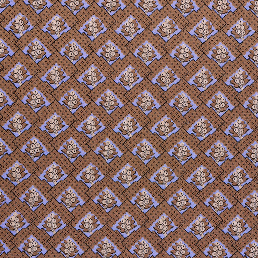 SCHUMACHER  WILLIAMSBURG BLAIR SILK ??PINGL?? WOVEN WOVEN CHARLTON BROWN   - 81601