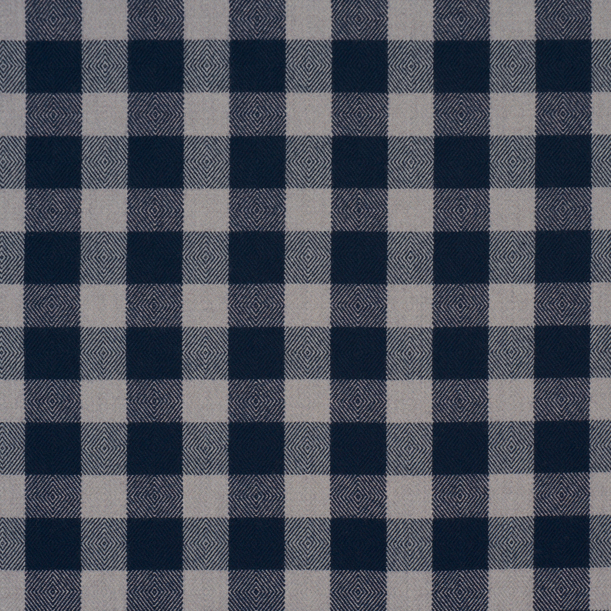 SCHUMACHER  A COUNTRY LIFE GALT WOOL CHECK   Indigo   - 81615