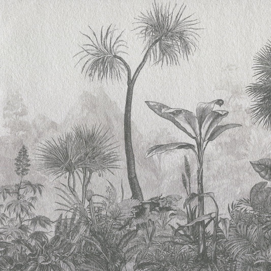 JF Fabrics -Wallpaper 8172 96 Wallpaper Grey  Mural - 8900896 W9091