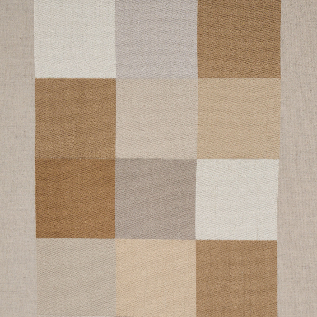 Embroidered tile pattern in light neutral colors, 81830