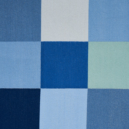 SCHUMACHER  DAVID KAIHOI EMBROIDERED TILE EMBROIDERIES EMBROIDERIES BLUE   - 81831