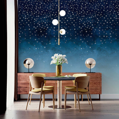 Veer Decor Starlights Pack 1 in Navy Wall Mural Nature Mural Navy  Mural - 8184-AZ1-B