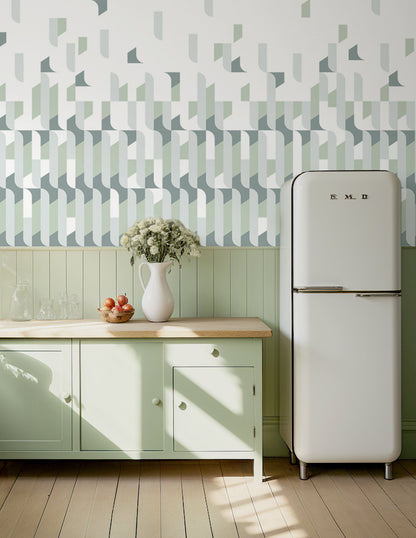 Veer Decor Alma Pack 1 & 2 in Gray Wall Mural Patterns Mural Gray  Mural - 8184-BDL-AB4