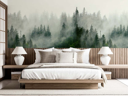 Veer Decor Boreal Pack 1 & 2 in Green Wall Mural Nature Mural Green  Mural - 8184-BDL-AF