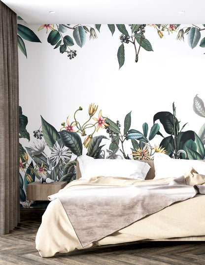 Veer Decor Cali Pack 1, 2 & 3 in Green Wall Mural Tropical Mural Green  Mural - 8184-BDL-AL