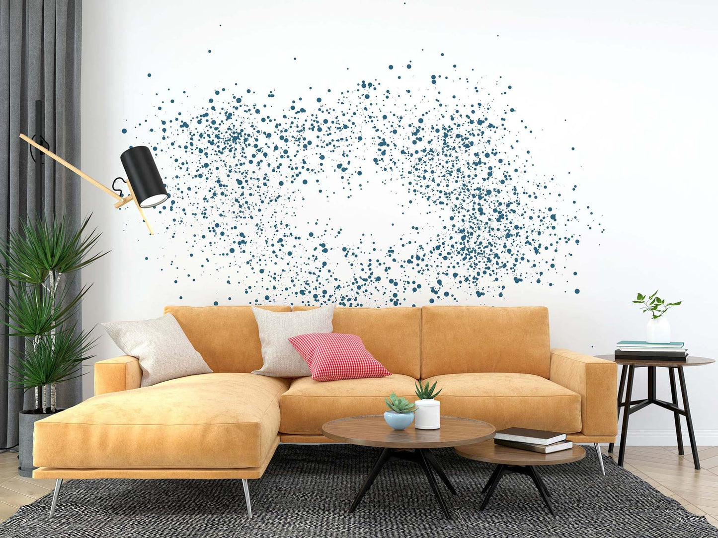 Veer Decor Celestial Pack 1 & 2 in White Wall Mural Abstract Mural White  Mural - 8184-BDL-AM