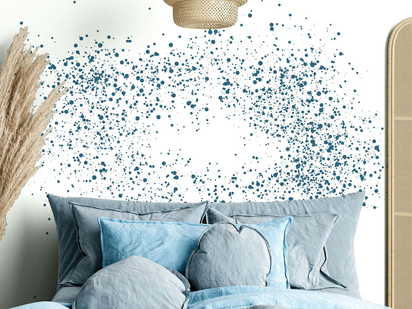 Veer Decor Celestial Pack 1 & 2 in White Wall Mural Abstract Mural White  Mural - 8184-BDL-AM