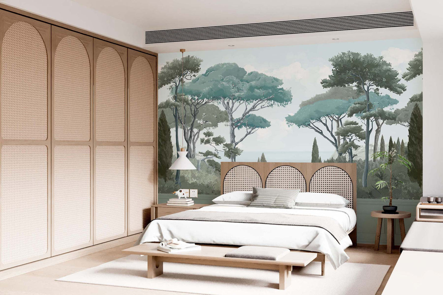 Veer Decor French Riviera Pack 1, 2 & 3 in Gray Wall Mural Landscape Mural Gray  Mural - 8184-BDL-AQ1