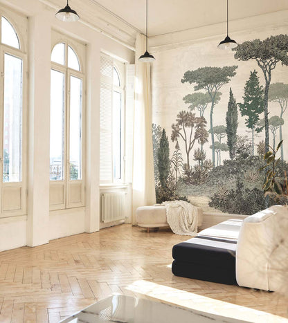 Veer Decor Pinery Pack 1, 2 & 3 in Green Wall Mural Nature Mural Green  Mural - 8184-BDL-CN1