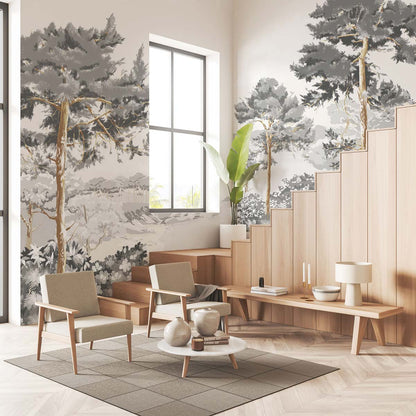 Veer Decor Quiberon Pack 1, 2 & 3 in White Wall Mural Nature Mural White  Mural - 8184-BDL-CR2