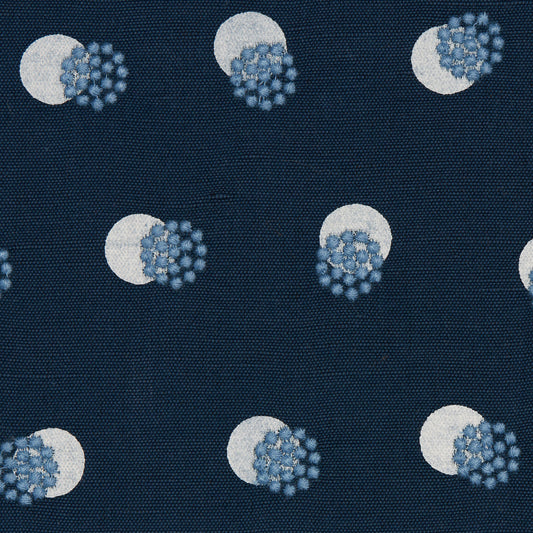 SCHUMACHER  EASY ELEMENTS TAYLOR EMBROIDERY EMBROIDERIES EMBROIDERIES SKY ON NAVY   - 81843