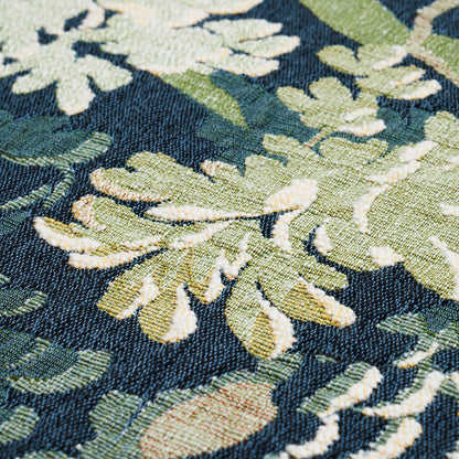 SCHUMACHER FABRIC  UNCOMMON THREADS VERDURE TAPESTRY   PEACOCK   - 81850