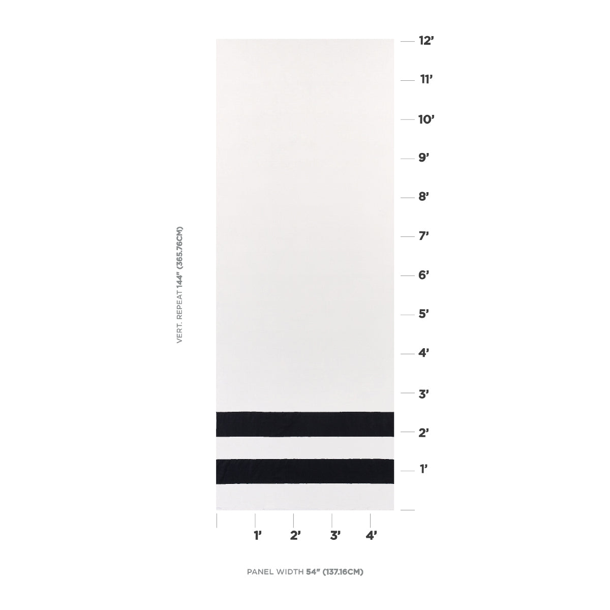 SCHUMACHER  VICTOR GLEMAUD VIRGINIA PANEL B PATTERN WOVENS PATTERN WOVENS BLACK , WHITE   - 81870