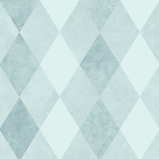 JF Fabrics -Wallpaper 8187 64 Wallpaper Teal, Blue, Seafoam, Aqua  Non-Woven - 8931364 W9081