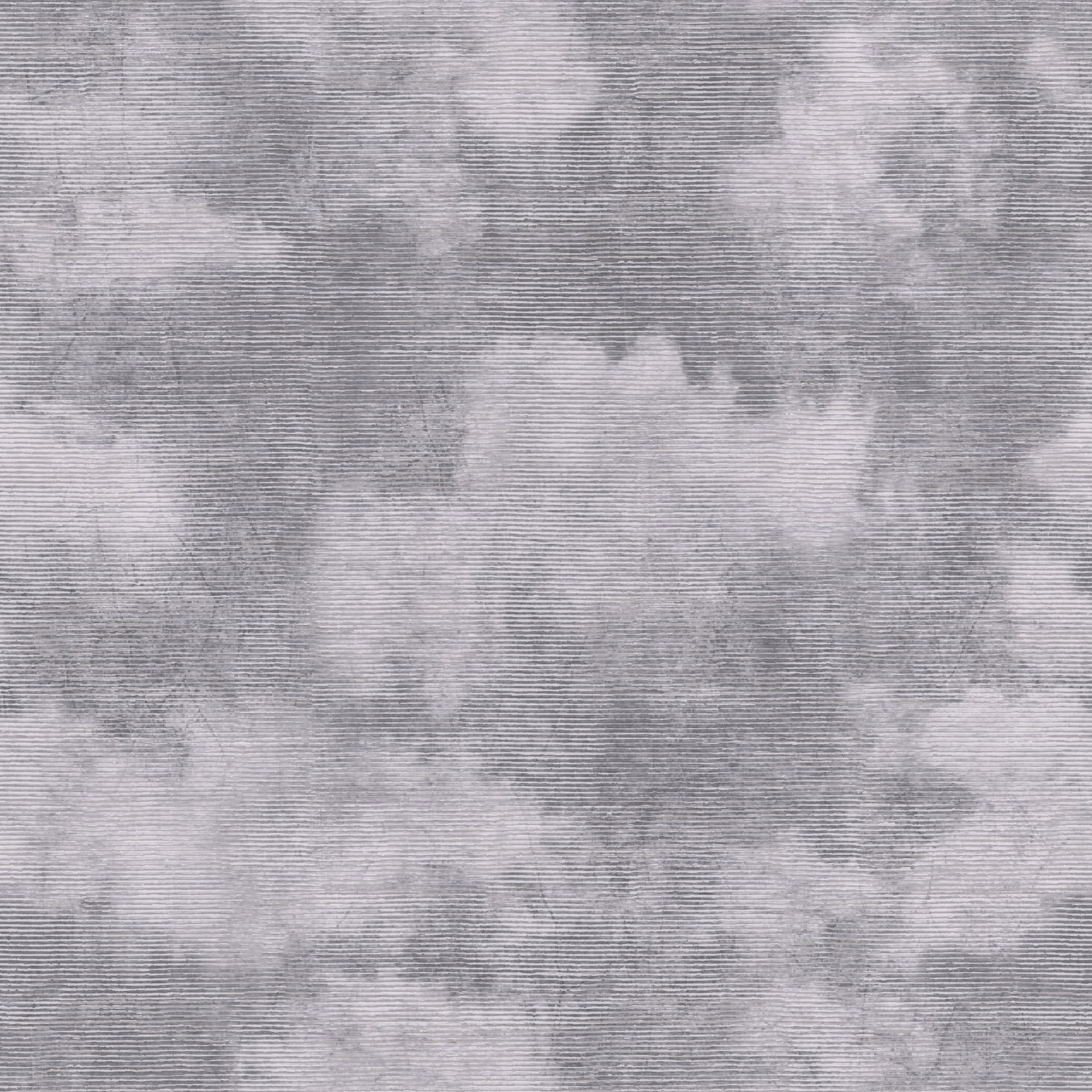 Grey cloud-pattern fabric with soft, diffuse clouds and subtle horizontal ribbing.
