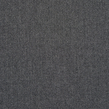 Charcoal gray woven fabric close-up with subtle texture, versatile for upholstery or clothing.