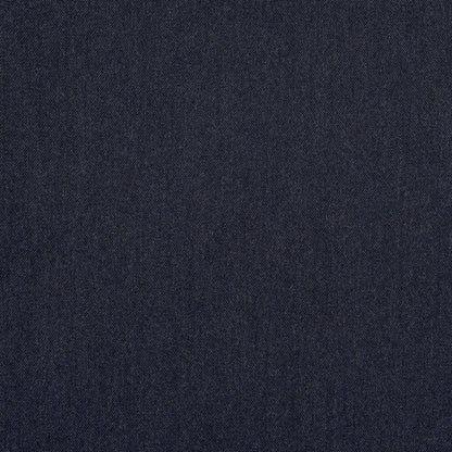 Dark navy fabric close-up with fine woven texture.