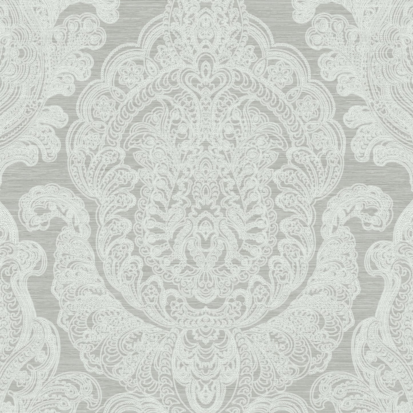 JF Fabrics -Wallpaper 8192 92 Wallpaper Grey, Cream  Non-Woven - 8931892 W9081