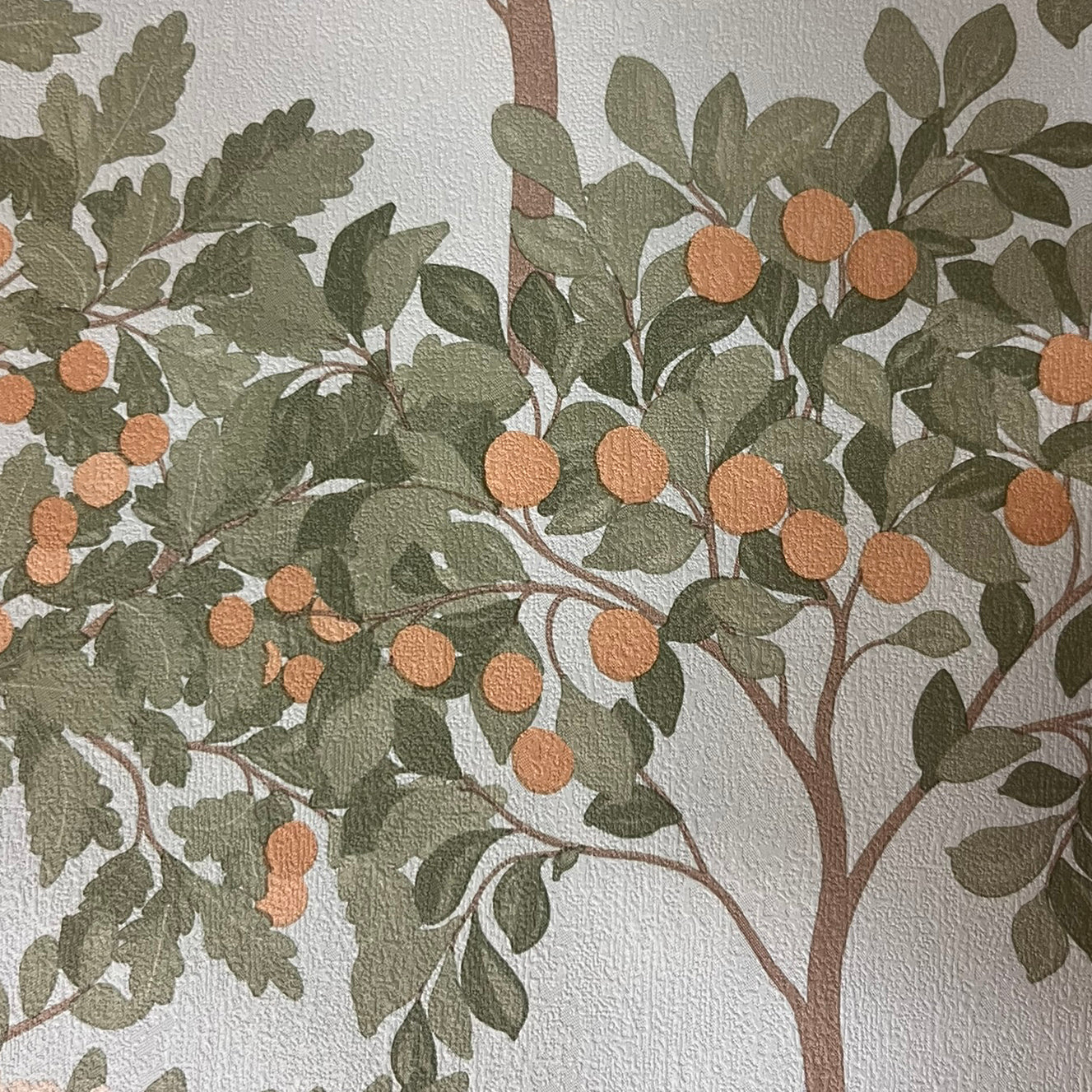 Veer Decor Arbor Serenade Blue Wallpaper Nature Traditional, Transitional Blue  Wallpaper - 8195-AF1