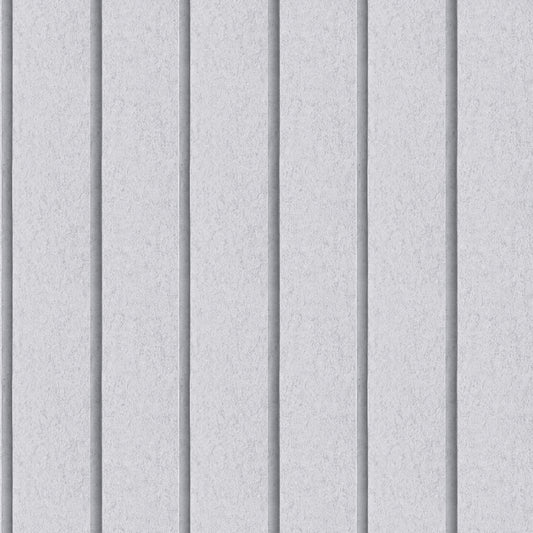 Veer Decor Luxe Concrete Slat Grey Wallpaper Architecture Contemporary, Modern Gray  Wallpaper - 8196-AL2