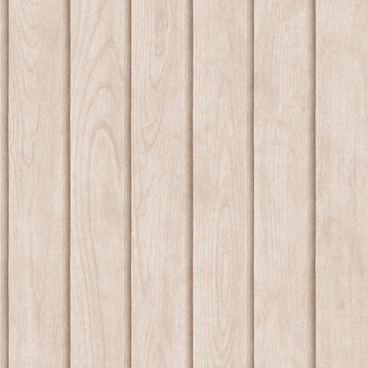 Veer Decor Luxe Wood Slats Maple Beige Wallpaper Architecture Contemporary, Modern Beige  Wallpaper - 8196-AM1