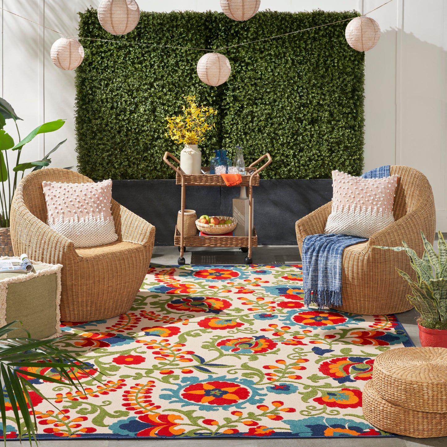 Nourison Rugs Nourison Home   Farmhouse 7' X 10'    - 099446723147