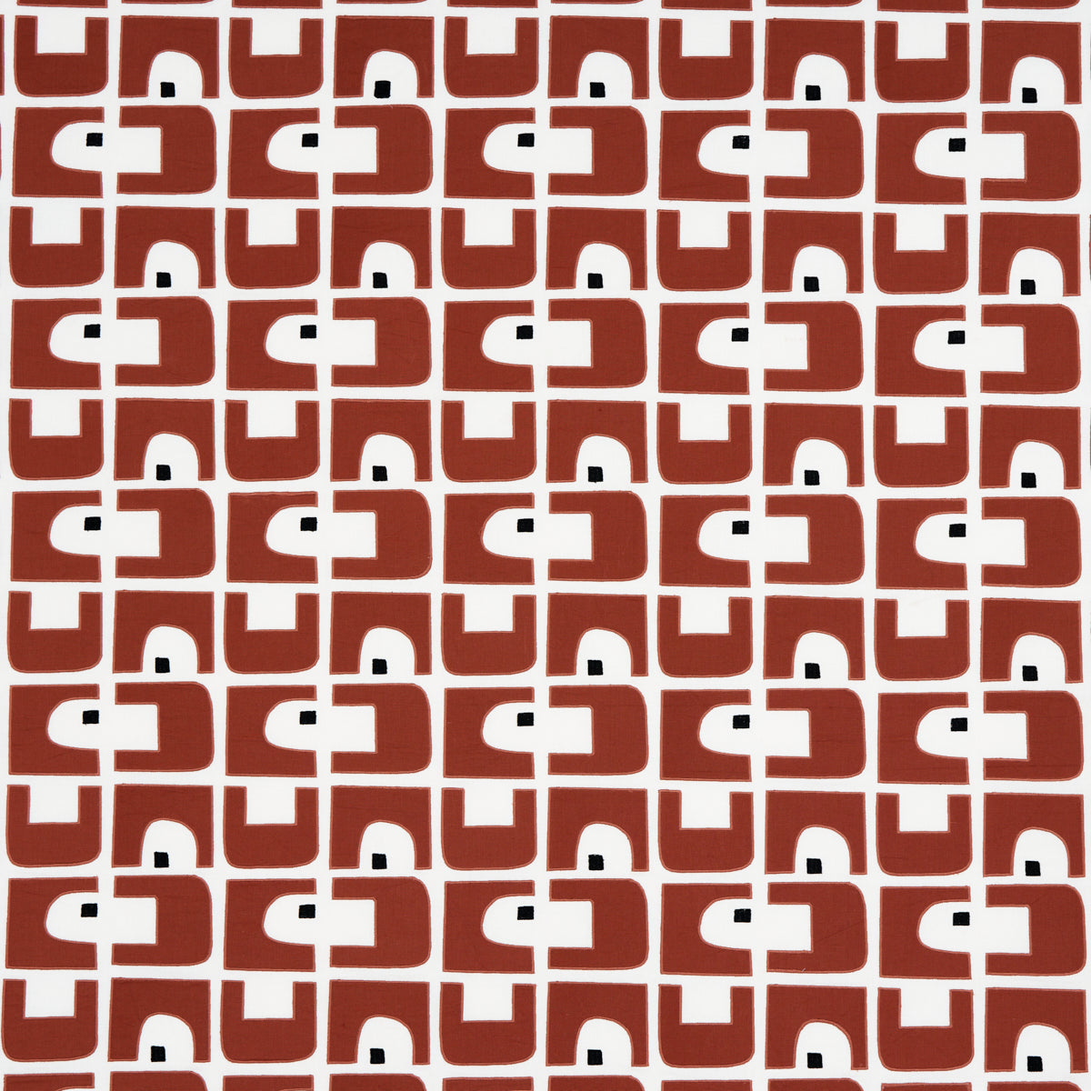 SCHUMACHER HADIYA WILLIAMS DEN APPLIQUE EMBROIDERIES CLAY - 82031