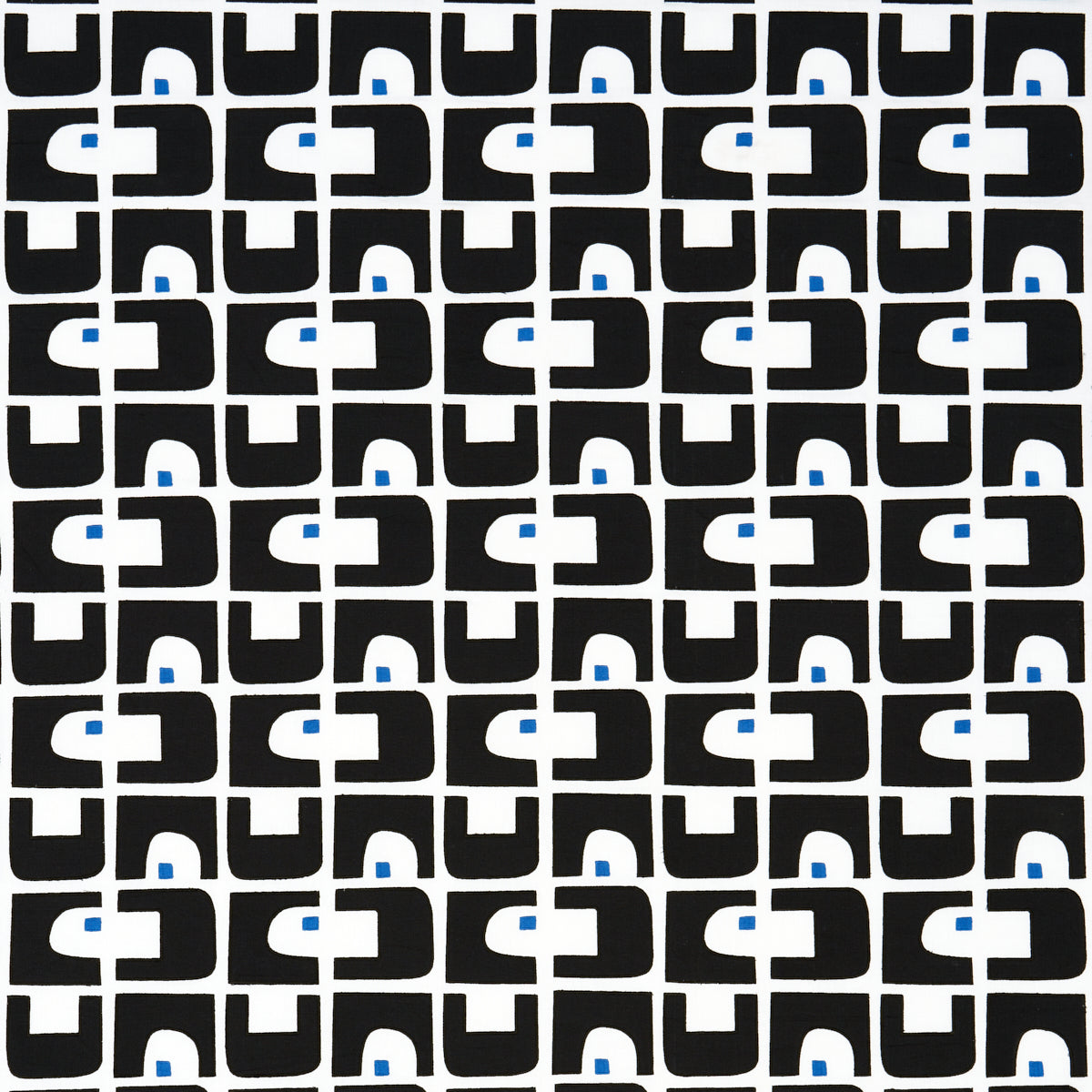 Carbon embroidery with appliqué details, fabric swatch 82032