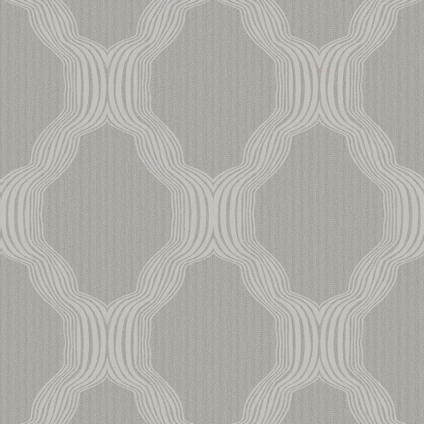 JF Fabrics -Wallpaper 8203 95 Wallpaper Pewter, Silver  Non-Woven - 9039695 W9321