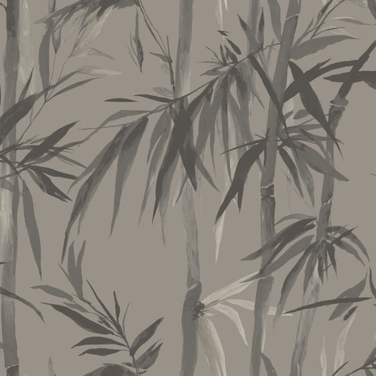 JF Fabrics -Wallpaper 8205 37 Wallpaper Charcoal, Pewter, Grey, Taupe  Non-Woven - 9039837 W9321