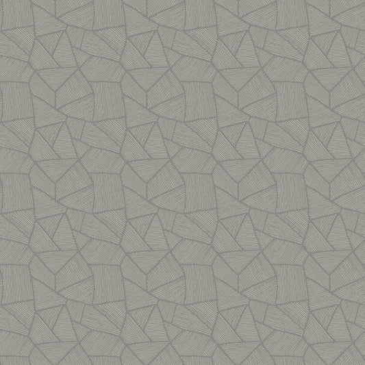 JF Fabrics -Wallpaper 8210 96 Wallpaper Taupe, Grey  Non-Woven - 9040196 W9321